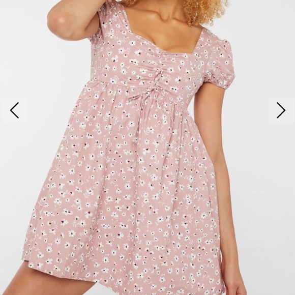 Babydoll puff sleeve dress - Picture 1 of 7